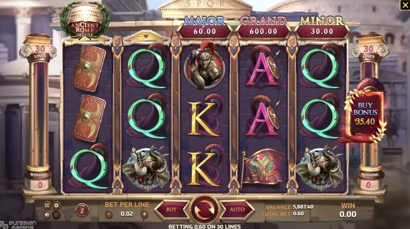Ancient Rome Deluxe AI - παιχνίδι με νικηφόρα γραμμή